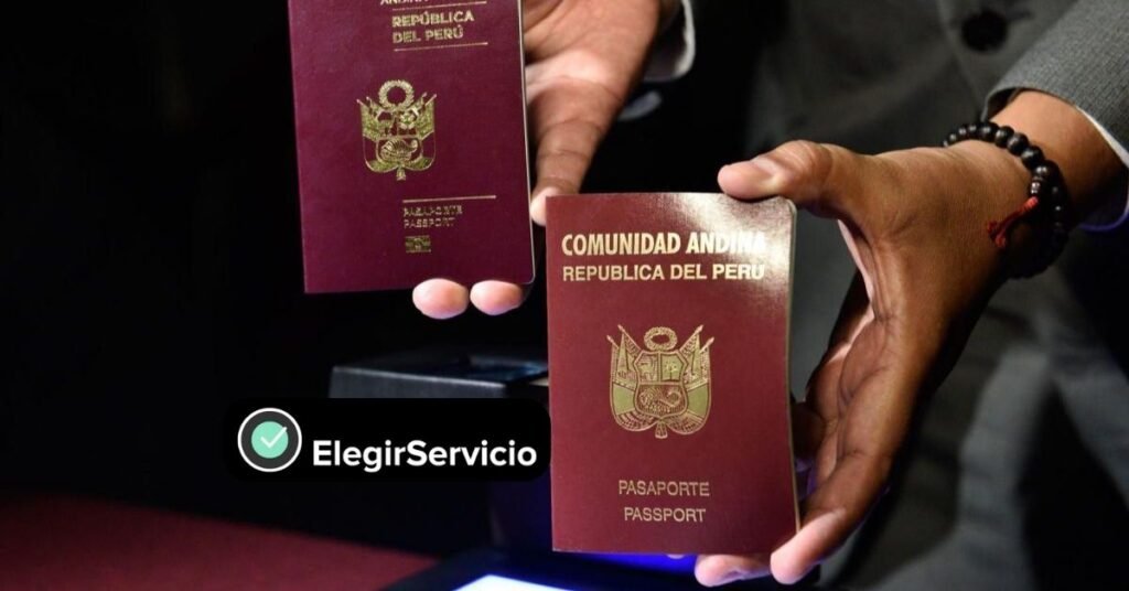 pasaporte electrónico Perú